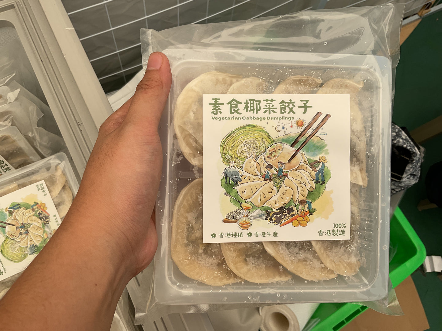 素食椰菜餃子(8隻裝) Vegetarian Cabbage Dumplings(8pcs)